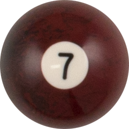 Black Marble Replacement Ball - #7